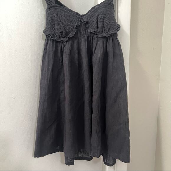 Free People Black Blissful Breeze Mini Size Extra Small XS - Picture 7 of 12